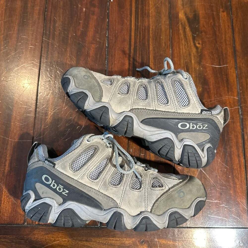 Oboz Sawtooth II Low Waterproof Hiking Shoes Gray Women's